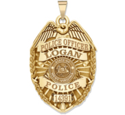 Personalized West Virginia Police Badge with Your Rank  Number   Department