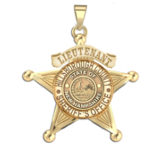 Personalized New Hampshire Sheriff Badge with Number   Department