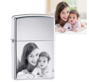 Zippo Laser Engravable Chrome Polished Lighter