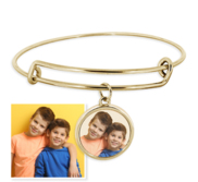 Expandable   Photo Charm Expandable Bracelet