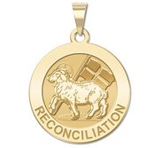 Reconciliation Round Religious Medal   EXCLUSIVE 