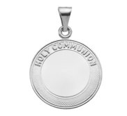 Sterling Silver First Holy Communion Religious Medal