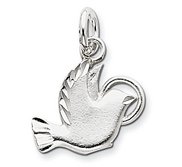 Sterling Silver Holy Spirit Charm