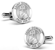 Saint Dominic Stainless Steel Cufflinks