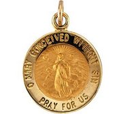 Immaculate Conception Religious Medal