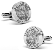 Saint Valentine Stainless Steel Cufflinks