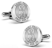 Saint Paul Stainless Steel Cufflinks