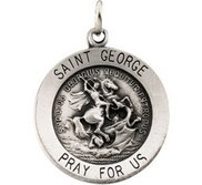 Saint George Religious Medal