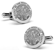 Holy Trinity Stainless Steel Cufflinks