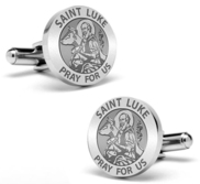 Saint Luke Stainless Steel Cufflinks