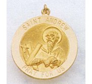 Saint Andrew Religious Medal