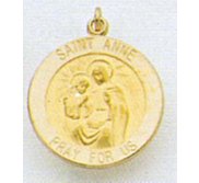 Saint Anne Religious Medal