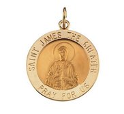 Saint James Religious Medal