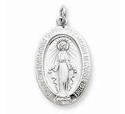 Sterling Silver Miraculous Medal