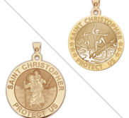 Surfing or Surf  Boy   Girl    Saint Christopher Doubledside Sports Religious Medal  EXCLUSIVE 