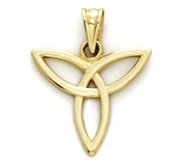 14K Yellow Gold Celtic Charm