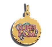 Mother s Day Super Mom Charm