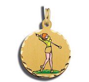 Golf Charm Woman