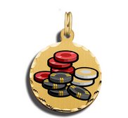 Poker Chip Charm