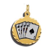 Royal Flush Charm