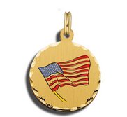 Amercan Flag Charm