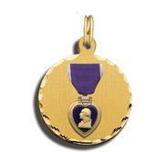 Purple Heart Charm