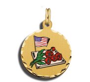 Amercan Flag Charm