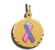 Thyroid Cancer Awareness Charm