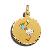 Stork Charm