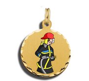 Fireman Charm