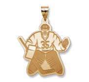 Custom Hockey Goalie Pendant