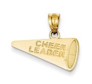 Cheerleader  Megaphone  Charm or  Pendant