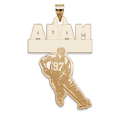 Custom Team Hockey Charm or Pendant