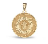 Exclusive Saint Christopher Volleyball Medal