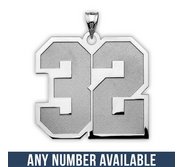 Number Charm or Pendant with 2 Digits