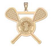 Exclusive Saint Christopher Lacrosse Pendant