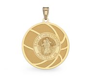 Exclusive Saint Christopher Basketball Medal