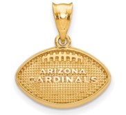 LogoArt Arizona Cardinals Football with Pendant