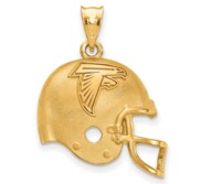 LogoArt Atlanta Falcons Football Helmet Pendant