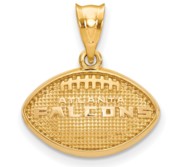 LogoArt Atlanta Falcons Football Pendant