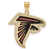 Atlanta Falcons Large Enamel Pendant