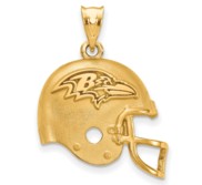 LogoArt Baltimore Ravens Helmet Pendant