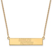 Carolina Panthers Small Bar Necklace