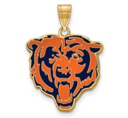 Chicago Bears Large Enamel Pendant