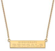 Cincinnati Bengals Small Bar Necklace