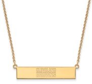 Cleveland Browns Small Bar Necklace