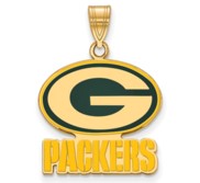 Green Bay Packers Large Enamel Pendant