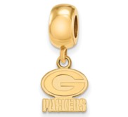 Green Bay Packers Bead Charm XS Dangle