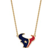 Houston Texans Large Enamel Pendant w  Necklace