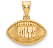 LogoArt Indianapolis Colts Football Pendant